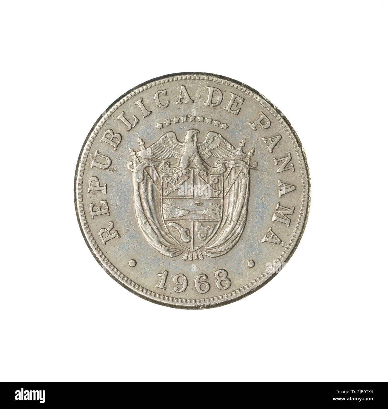 Panama, (Repubblica Panamy), 5 Centesimes; 1968 menta Denver Foto Stock