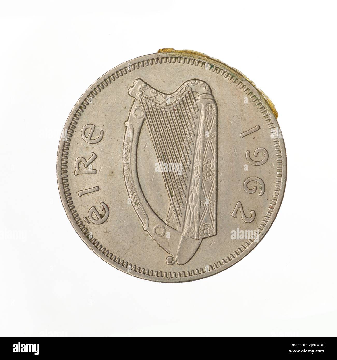 Irlanda, Irlanda Repubblica (1937 ), 1 Florem / 2 Szynging, Londra; 1962 Mint London, Metcalfe, Percy (1895 1970) Foto Stock