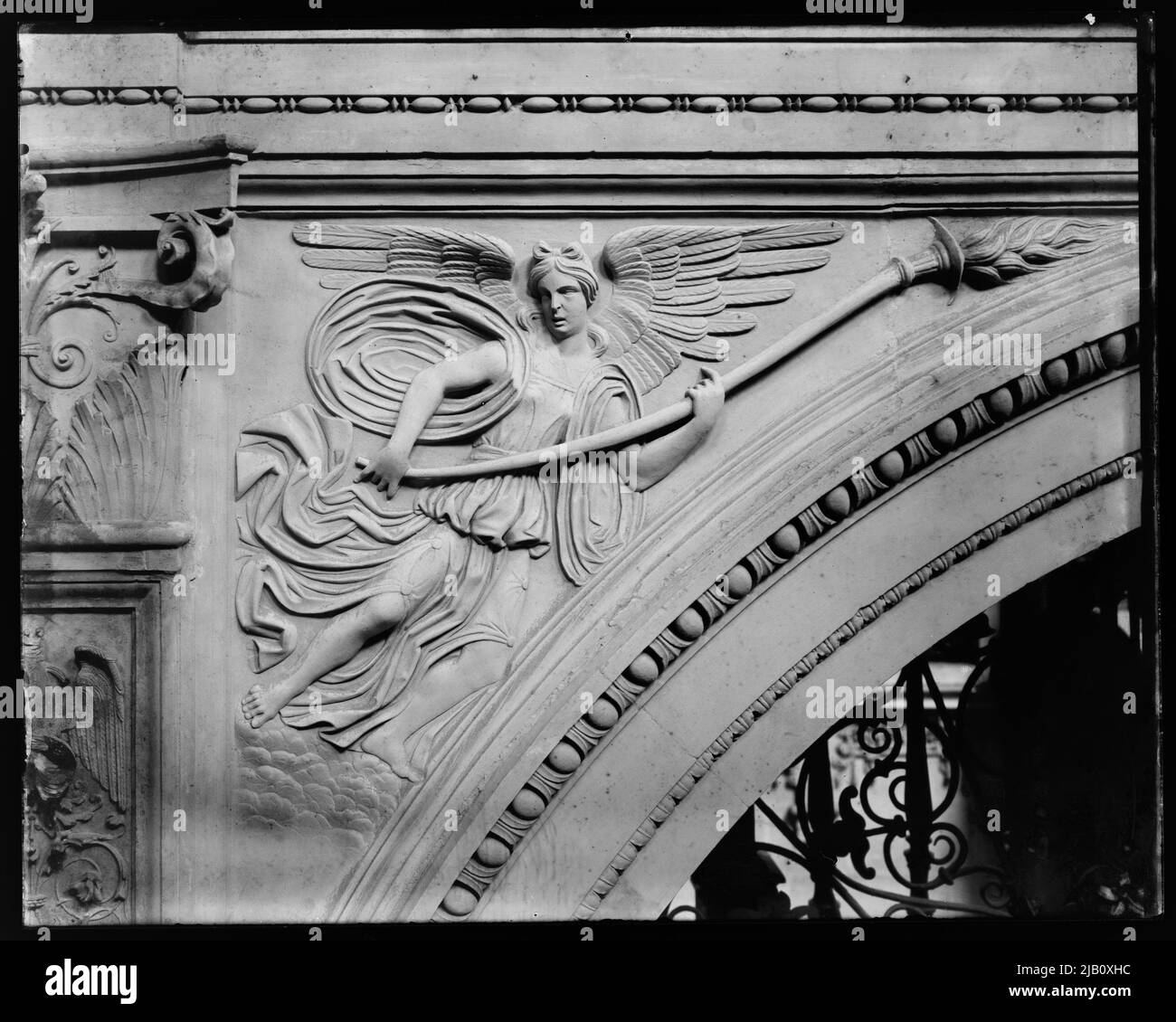 Kraków, Cattedrale di Wawel, interno della Cappella di Zygmuntów, decorazione Imposta l'ingresso Arcade sconosciuto Foto Stock