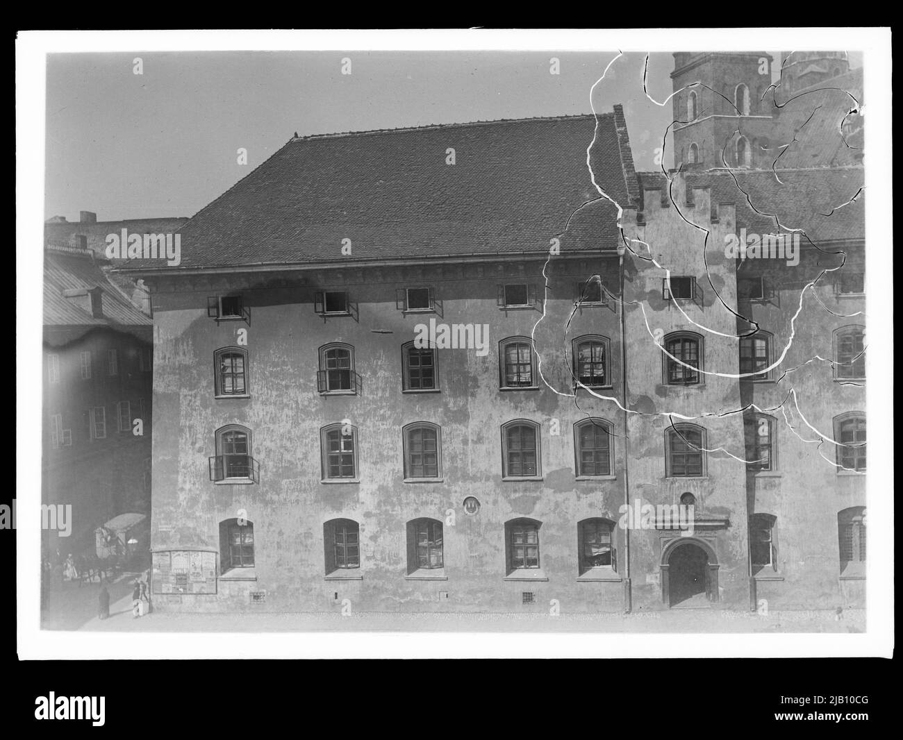 Kraków, Śródmieście, monastero gesuita in Piazza del mercato di Mały 8 (angolo di via Siena) sconosciuto Foto Stock