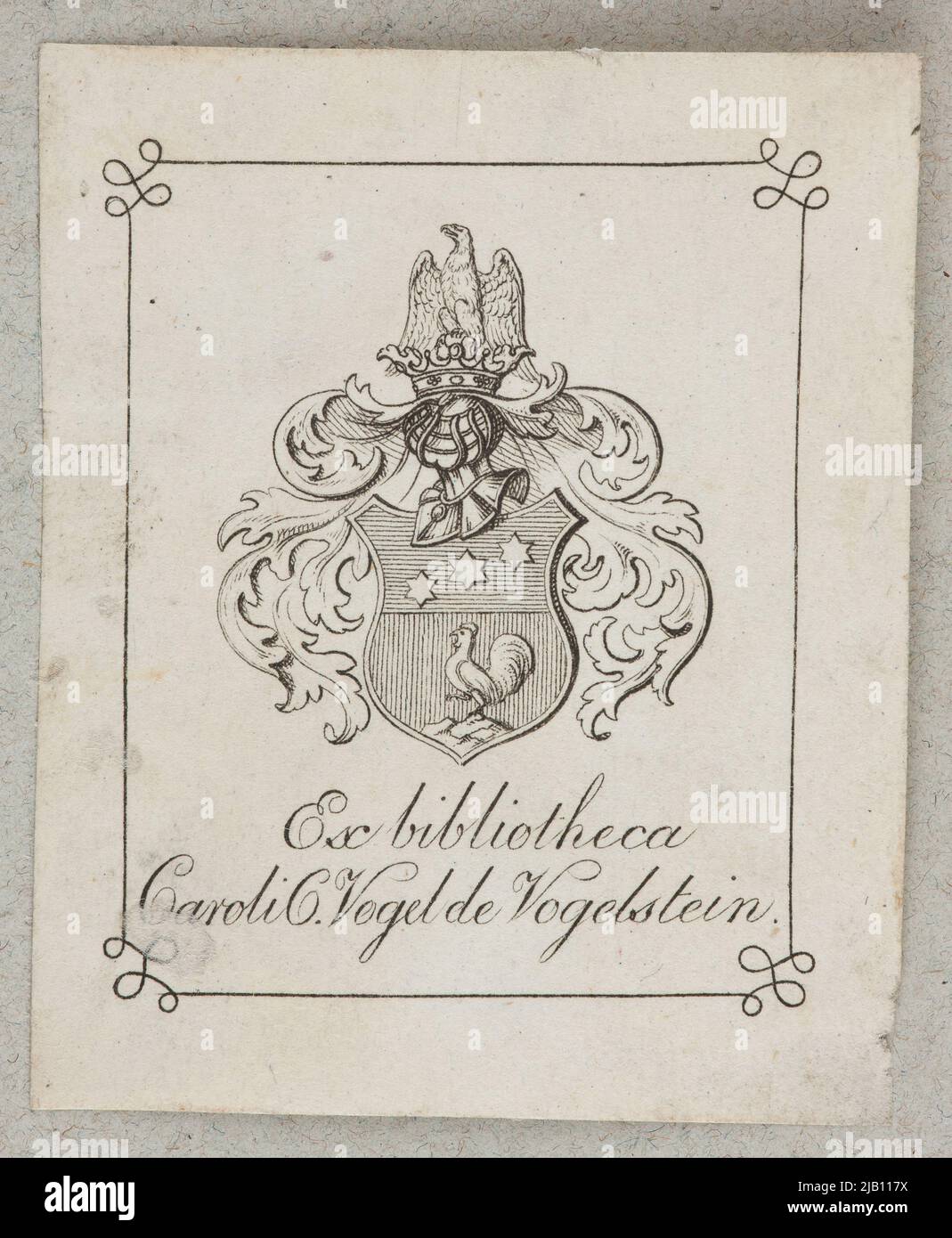 Carl Christian Vogel von Vogelstein (1788 1868) Klibris sconosciuto Foto Stock