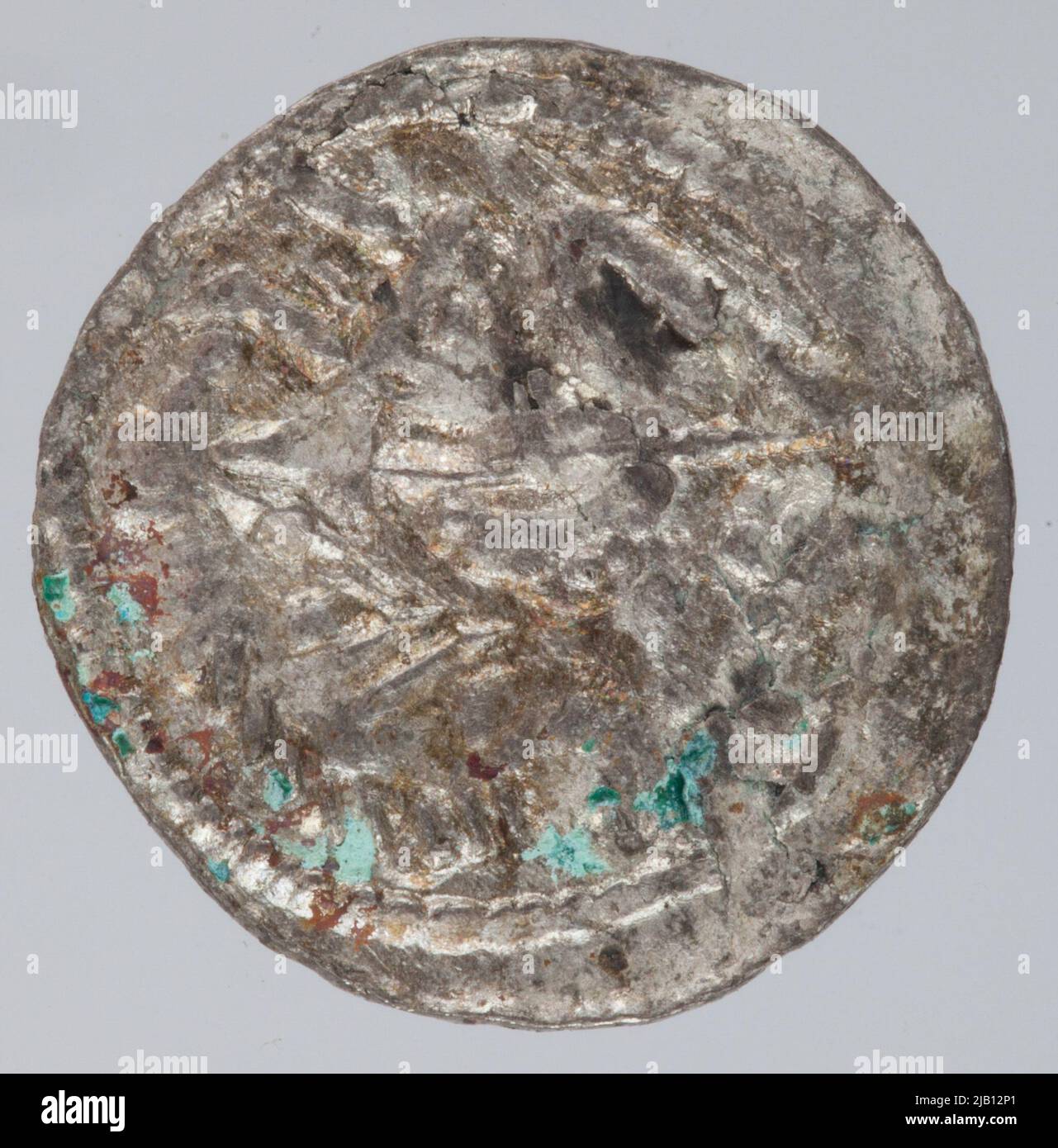 Bolesław Krzywousty (1102-1138), Denar, Kraków, dopo 1113 Boles e Krzywousty (1102 1138) Foto Stock