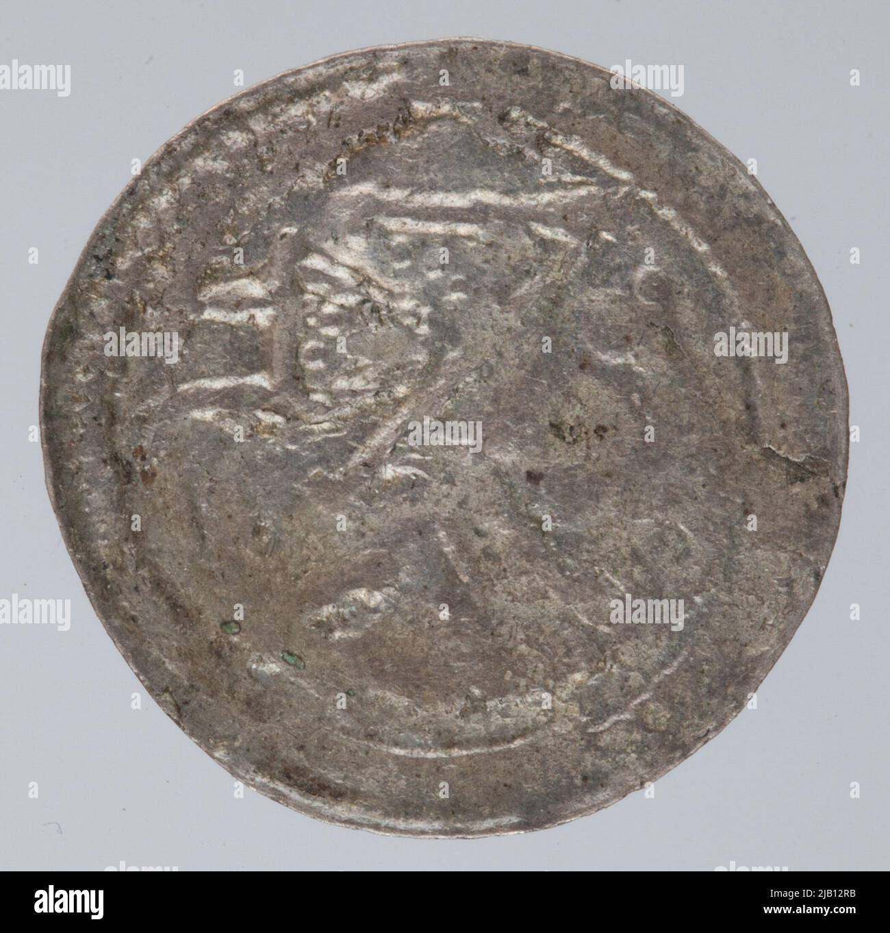 Bolesław Krzywousty (1102-1138), Denar, Kraków, dopo 1113 Boles e Krzywousty (1102 1138) Foto Stock