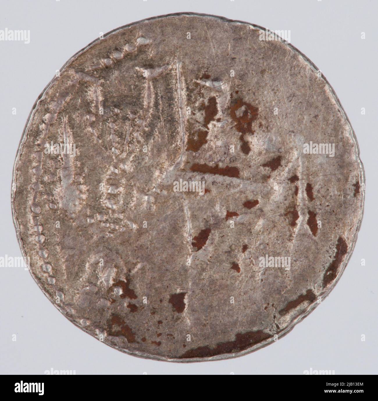 Bolesław Krzywousty (1102–1138), Denar, Kraków, 1113–1138 Boles e Krzywousty (1102 1138) Foto Stock