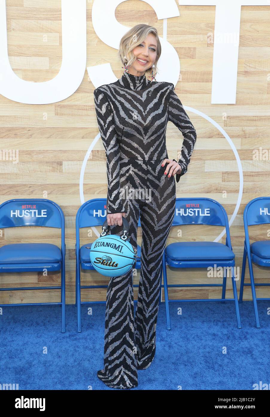 1 giugno 2022 - Westwood, California - Heidi Gardner, Los Angeles Premiere di Netflix ''Hustle'' tenutasi al Regency Village Theatre di Westwood. Foto Stock