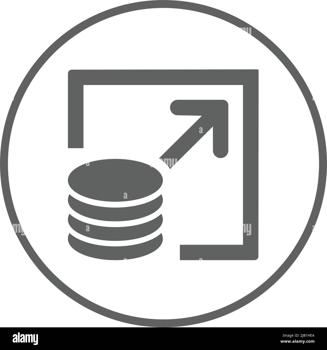CDN, icona di memorizzazione. EPS vettoriale modificabile. Progettazione meticolosa e vettore semplice ben organizzato. Illustrazione Vettoriale