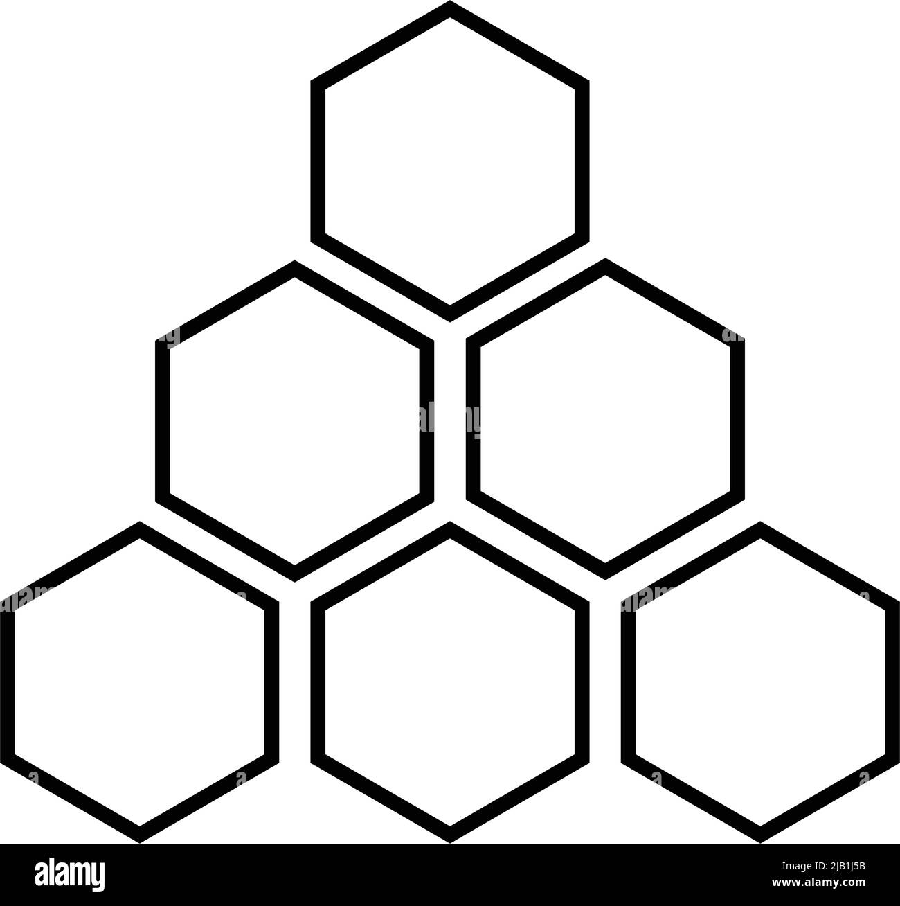 Matrice, dati, icona olap. Utilizzo in stampa, web, progetti di design o qualsiasi tipo di scopo commerciale. Illustrazione Vettoriale