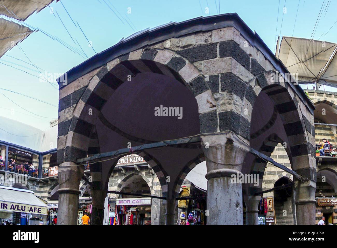 8 maggio 2022 Diyarbakir Turchia. Hasan Pasha han bazar a Diyarbakir Foto Stock