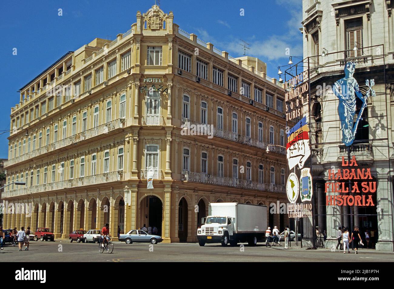 Hotel Plaza in hotel di lusso a Ignacio Agramonte, l'Avana, Cuba, Caraibi Foto Stock