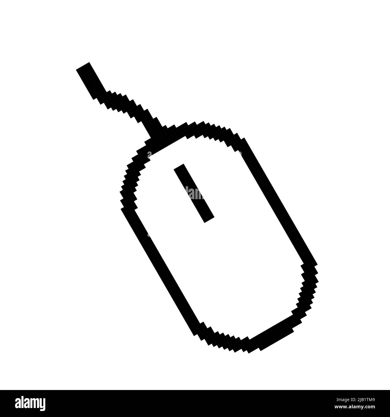 Icona cursore pixel del mouse Illustrazione Vettoriale