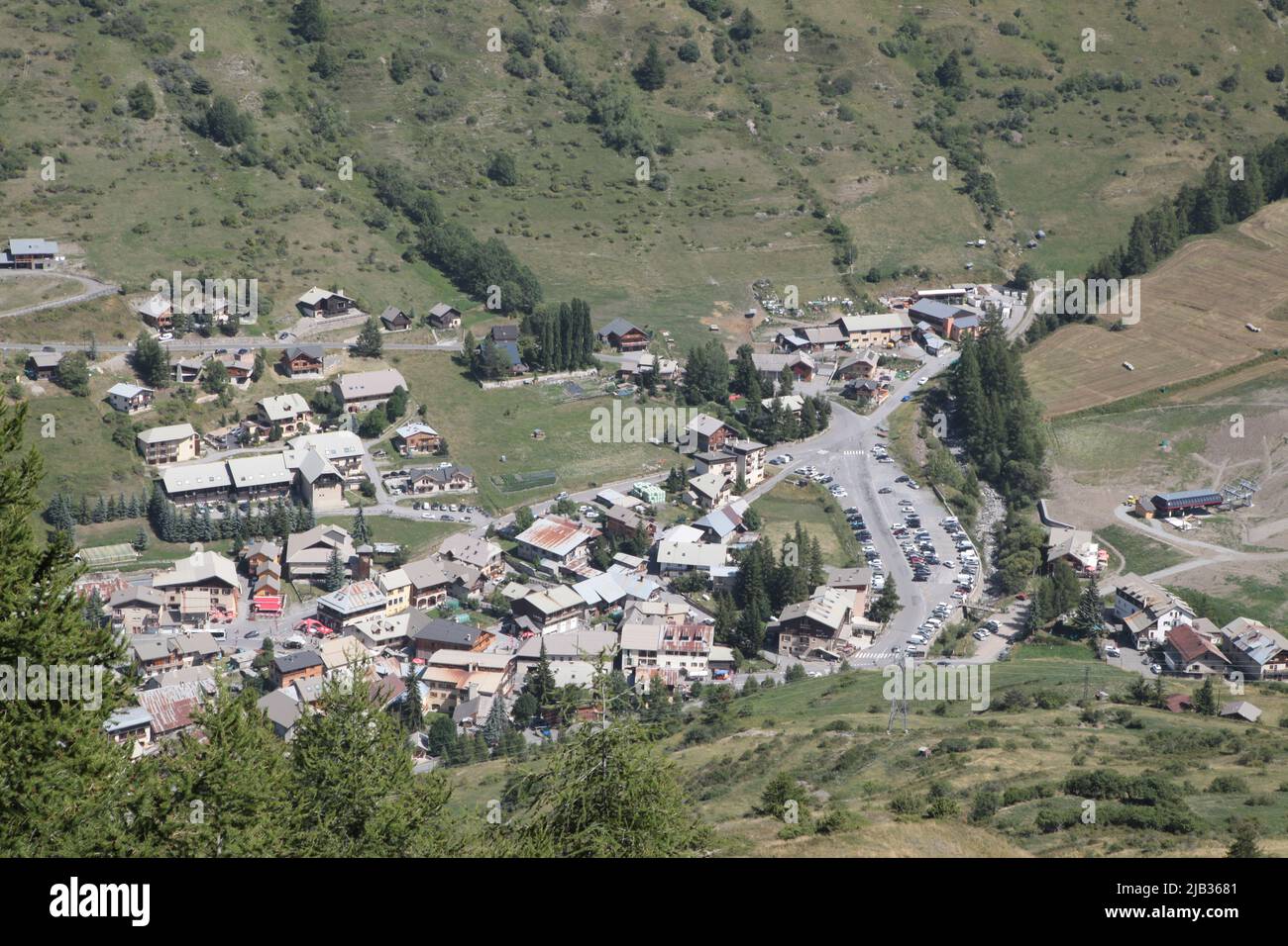 Var Sainte-Marie vue d'en haut Foto Stock