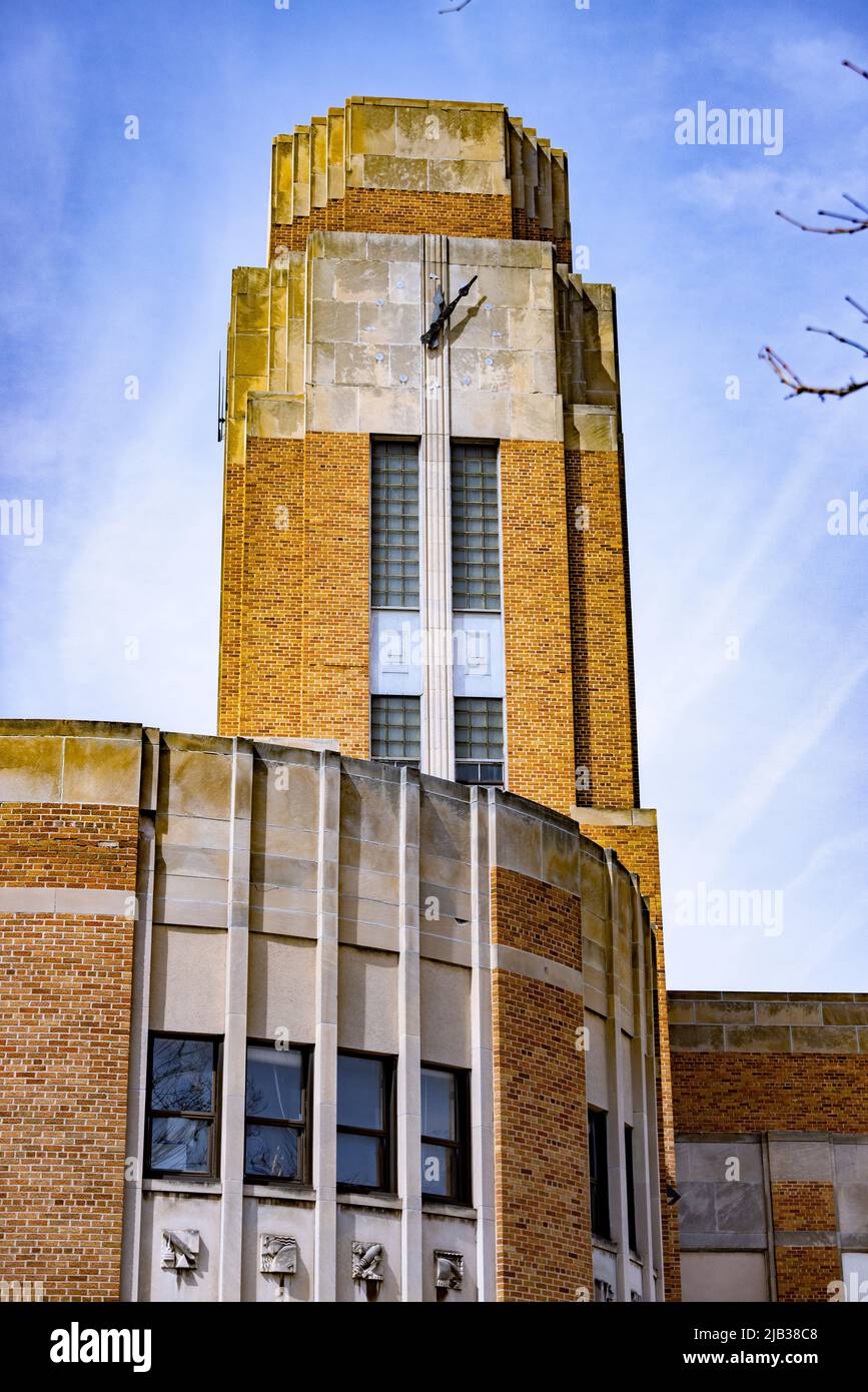 J.W. Sexton High School, Lansing, Michigan, USA Foto Stock