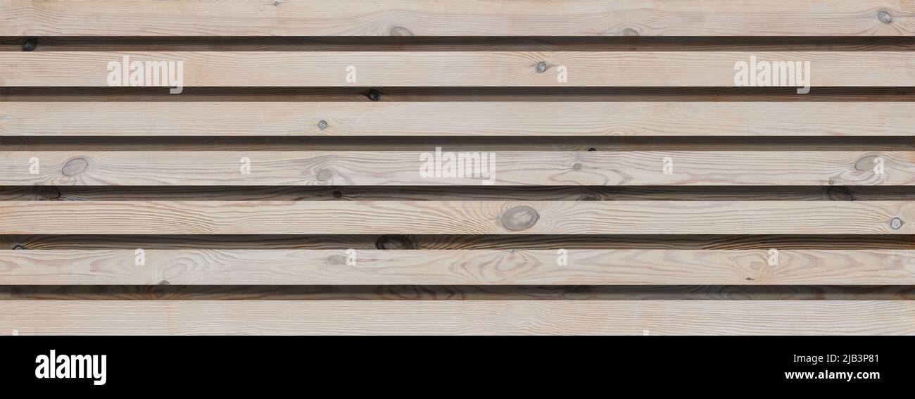 panoramica orizzontale pannelli di legno duro sfondo Foto Stock