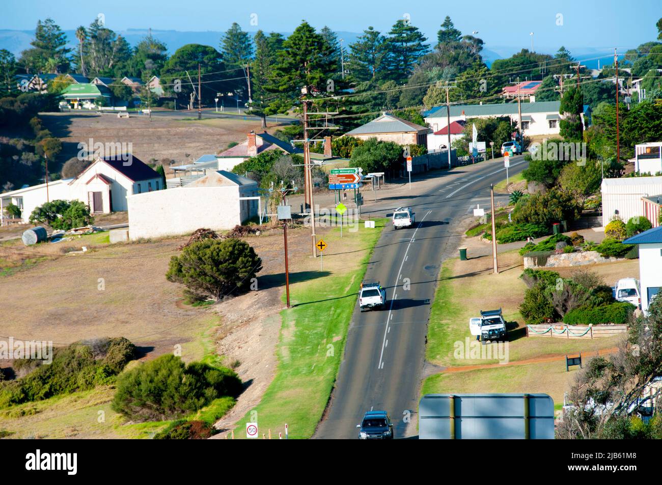 Città di Penneshaw - Kangaroo Island - Australia Foto Stock