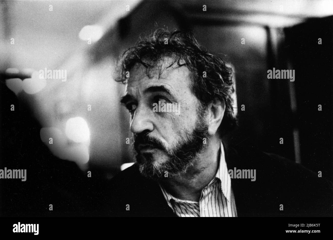 Portrait de l'ecrivain scenariste Jean Claude Carriere a Paris it 1988. ©Michele Brabo/Opale.photo Foto Stock