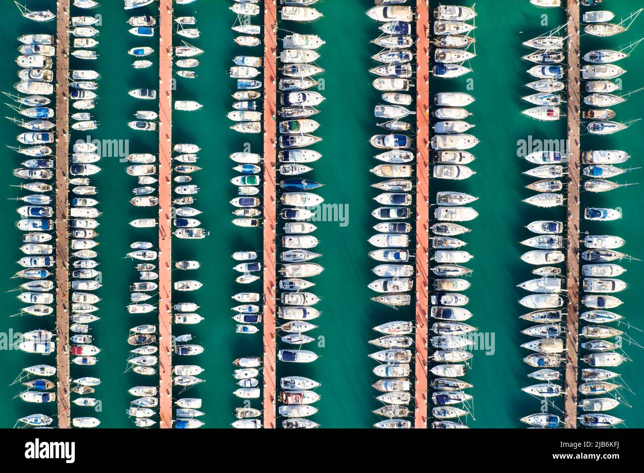 Porto turistico di lavagna, Italia Foto Stock