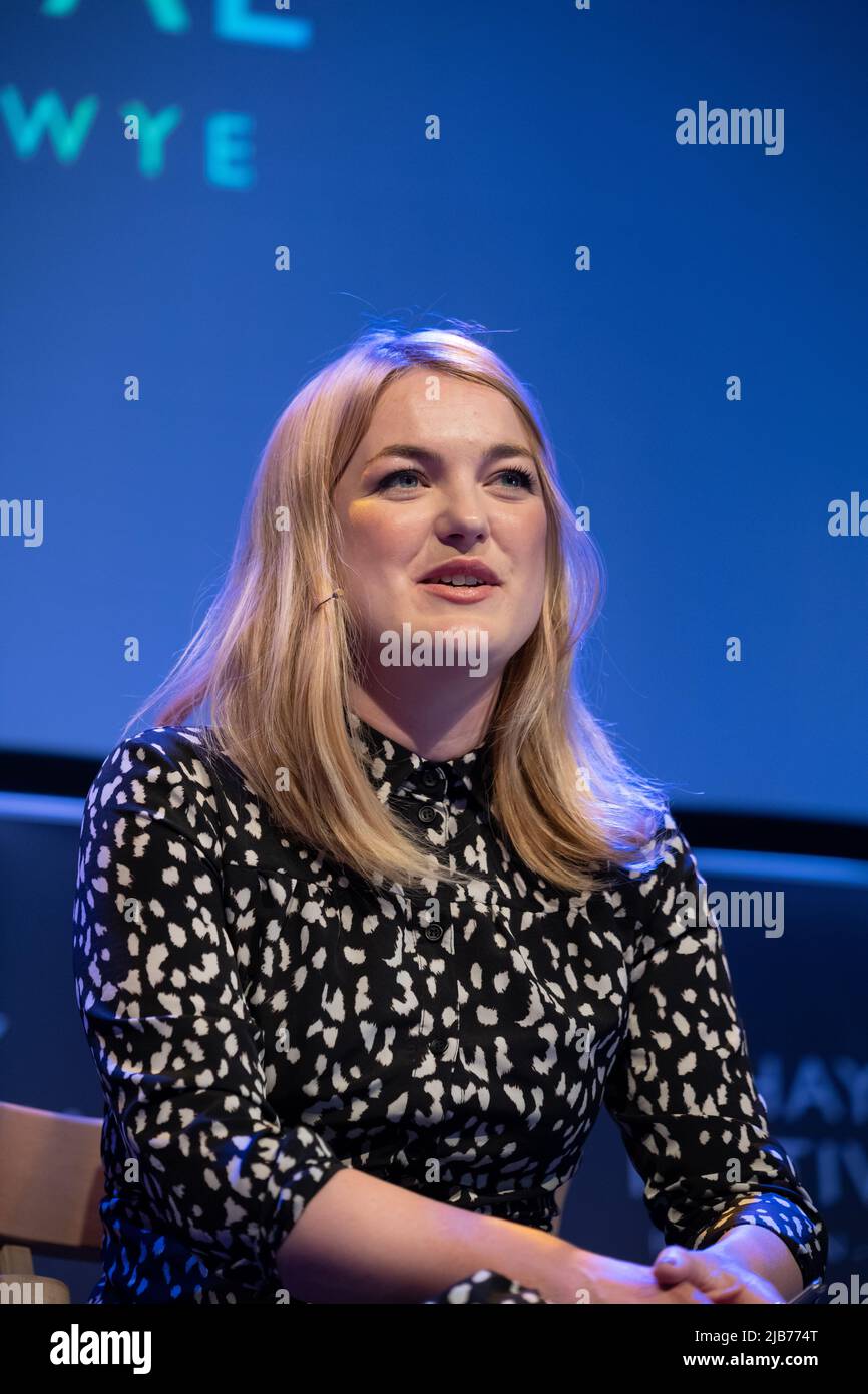 Hay-on-Wye, Galles, Regno Unito. 3rd giugno 2022. Sophie Haydock, Liz Hyder e Rebecca F John al Festival Hay 2022, Galles. Credit: Sam Hardwick/Alamy. Foto Stock