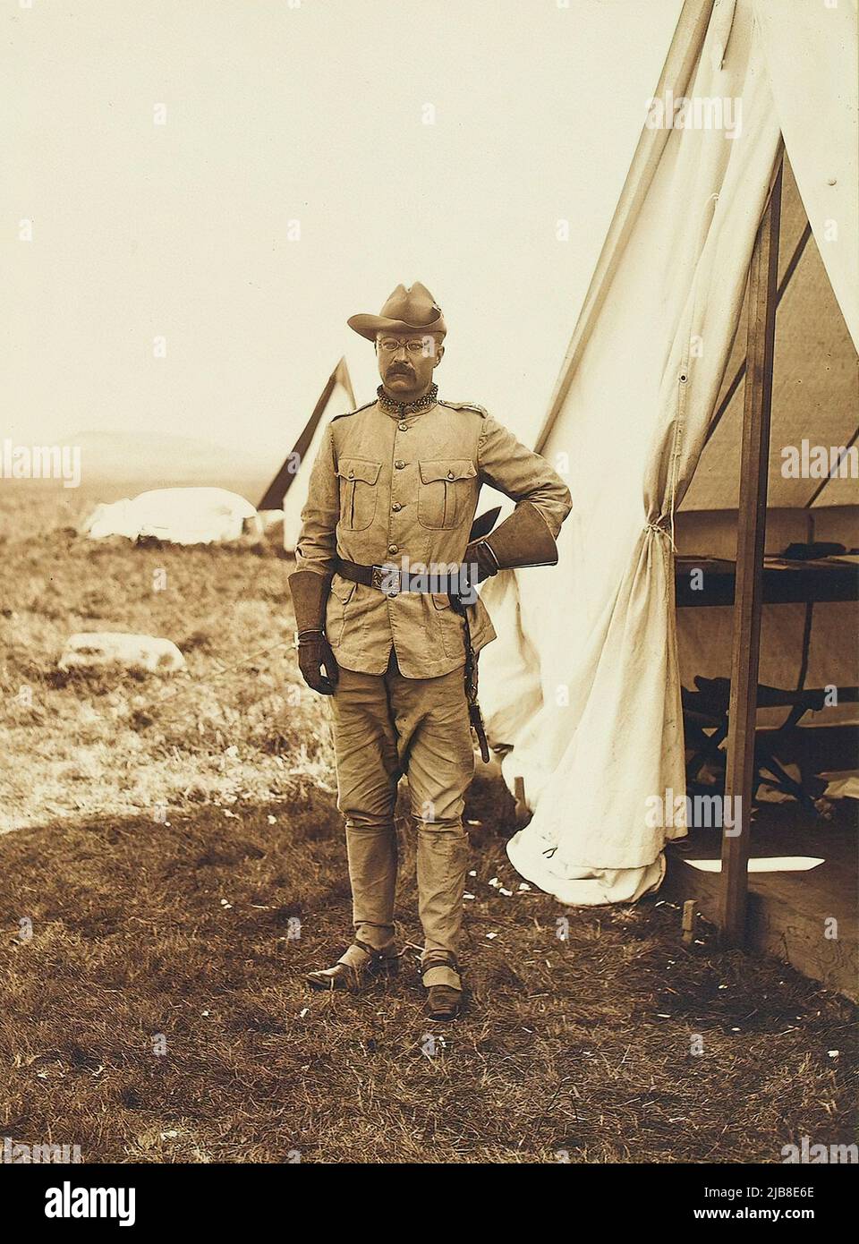 Theodore Teddy Roosevelt Rough Rider Foto Stock