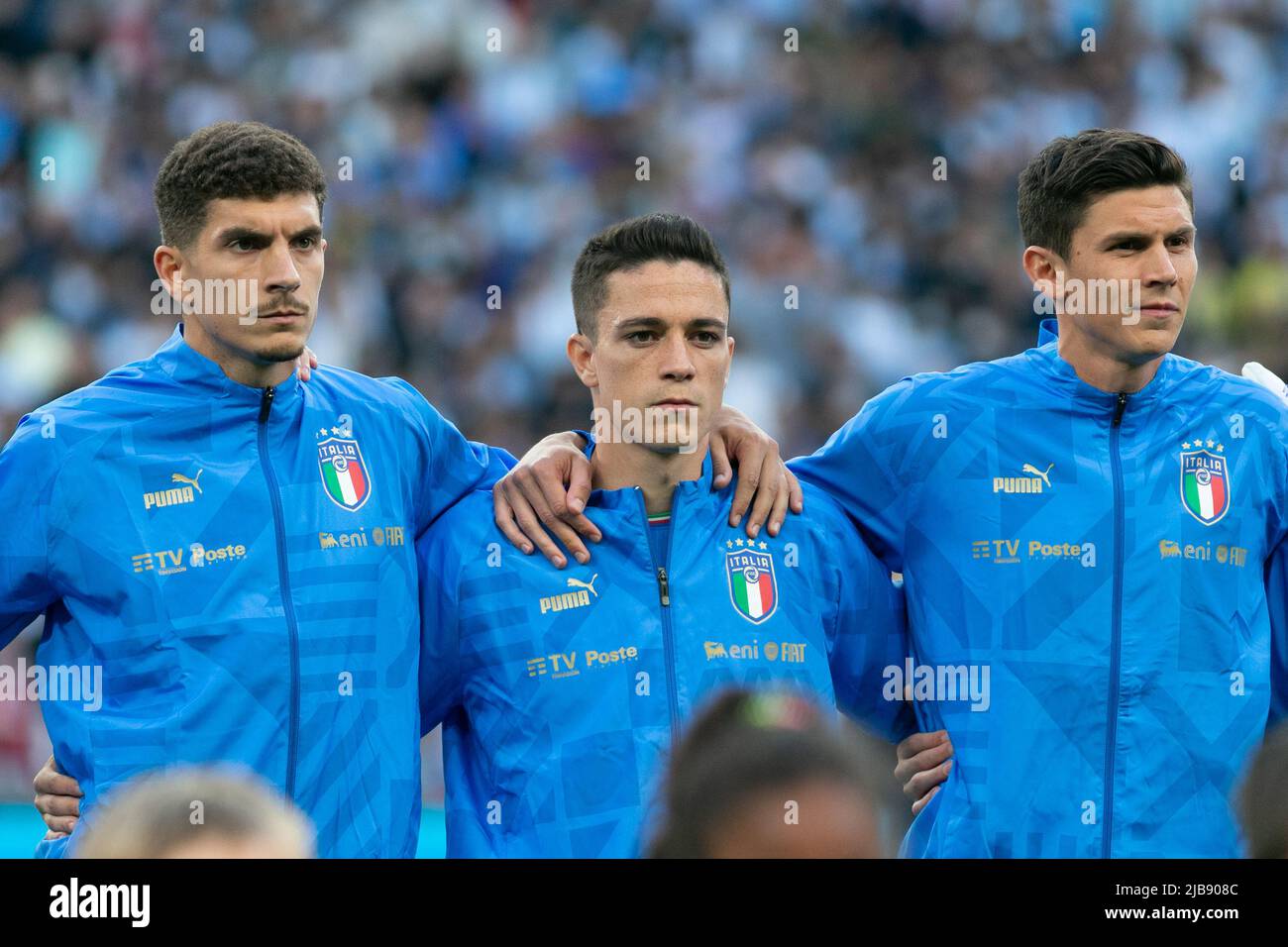 Inno D Italia Prima Dell Italia Contro Argentina Finalissima 2022 Al 