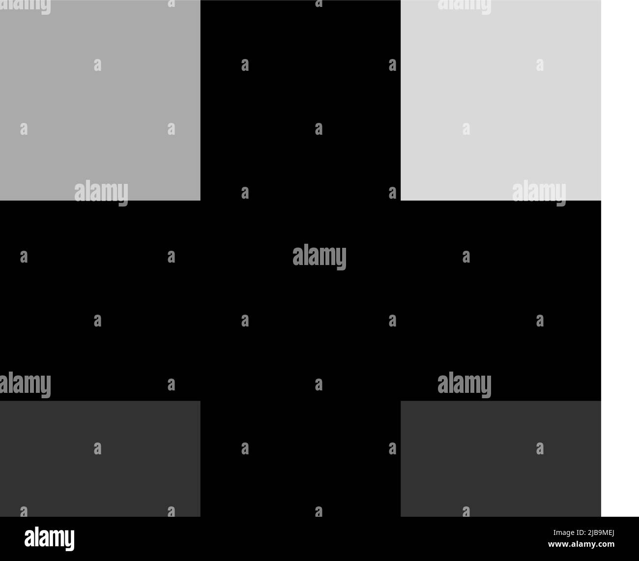 Struttura a catena metallica composizione realistica delle catene in argento a forma di poligono illustrazione vettoriale Illustrazione Vettoriale