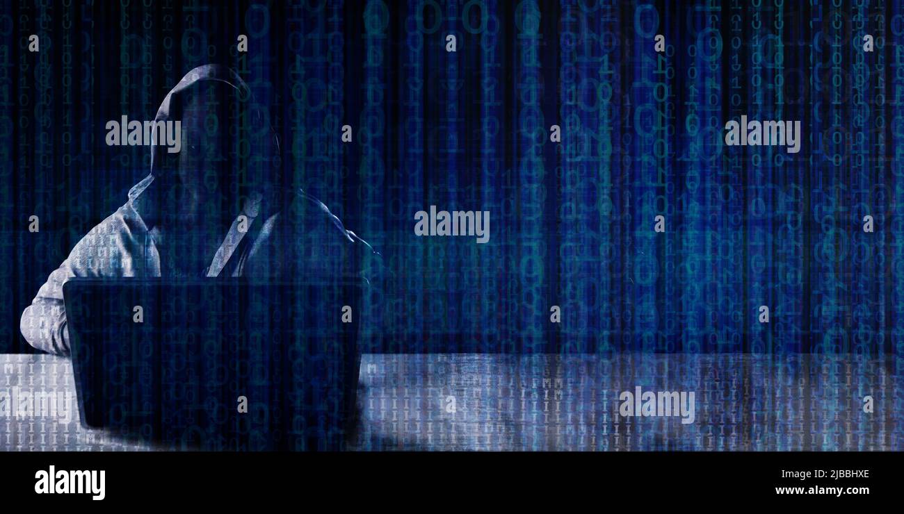 Dark Web utilizzato per scopi di pericolose Foto Stock