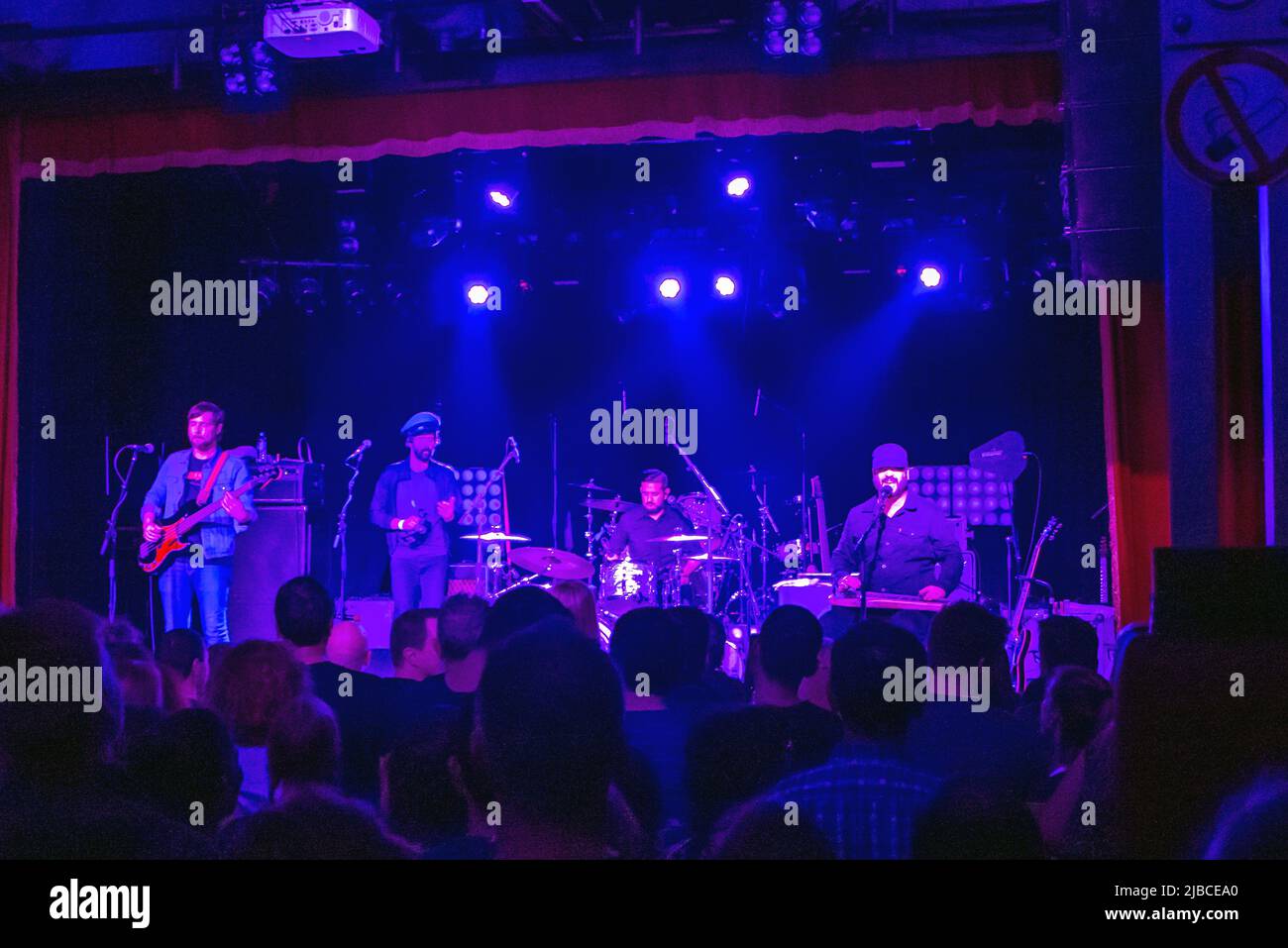 Berlino, marzo 23rd 2019: Il gruppo americano The Record Company si esibisce a Berlino Foto Stock