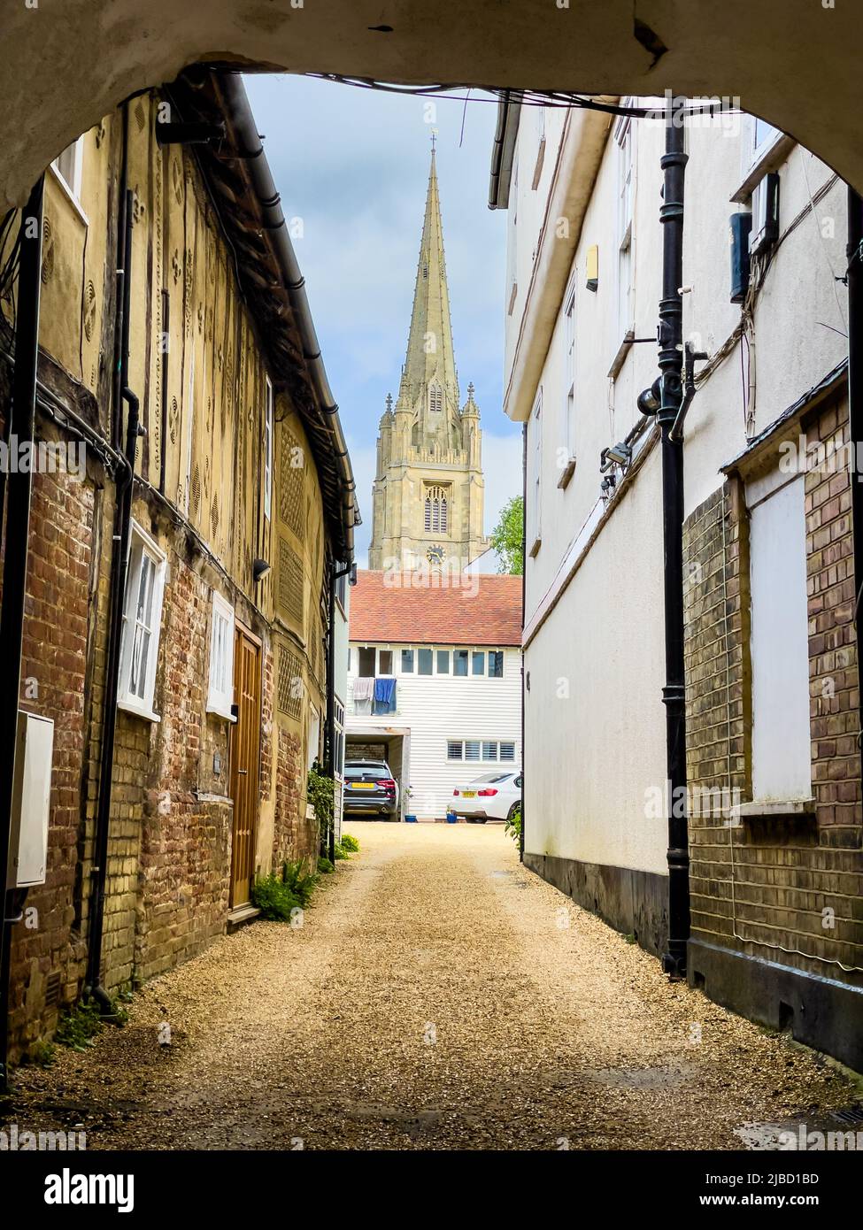 St Mary's Church, Saffron Walden Essex, Regno Unito Foto Stock