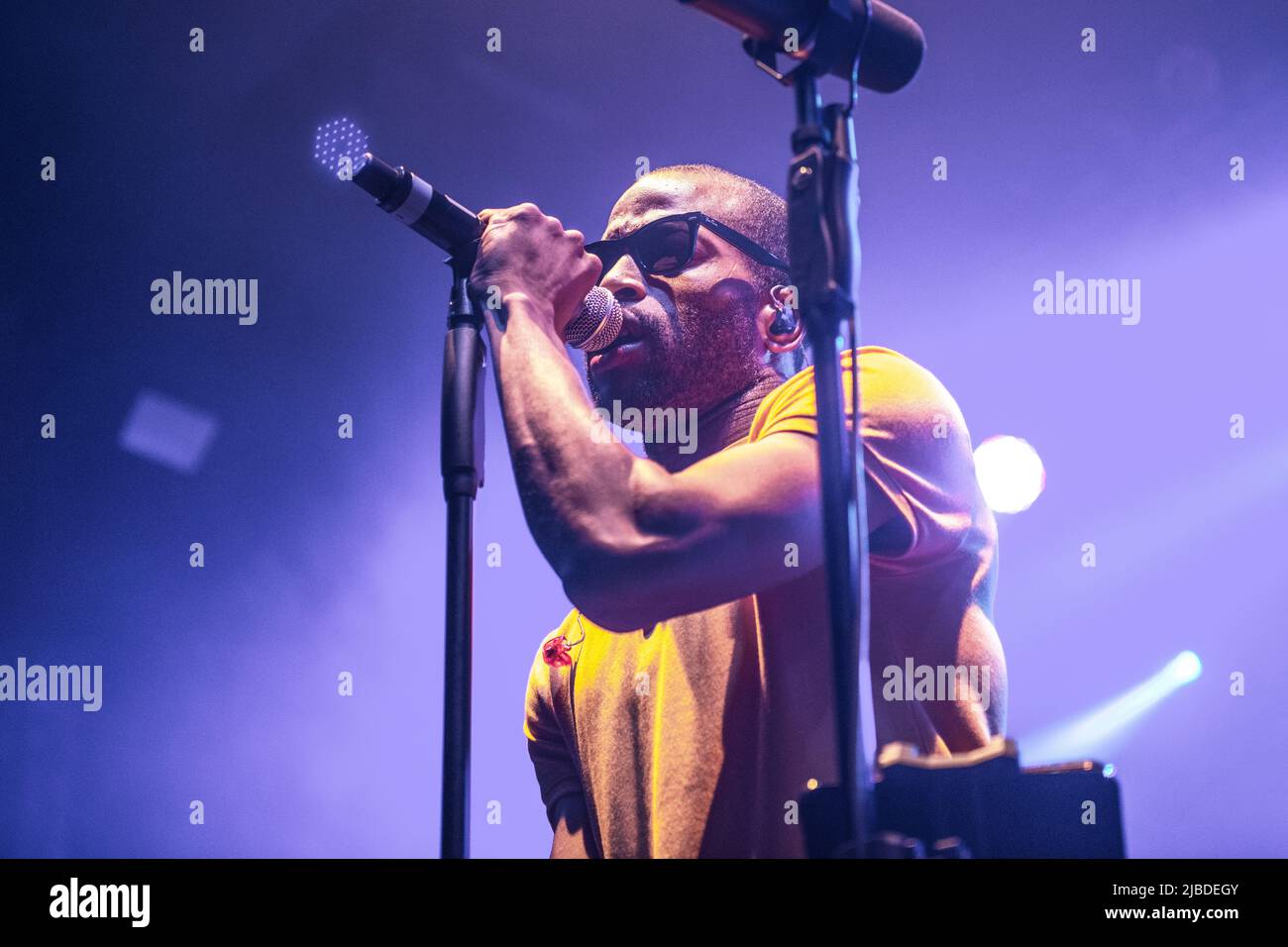 Trombone Shorty in esecuzione a Razzmatazz, Barcellona 3 giugno 2022. Fotografo: ALE Espaliat Foto Stock