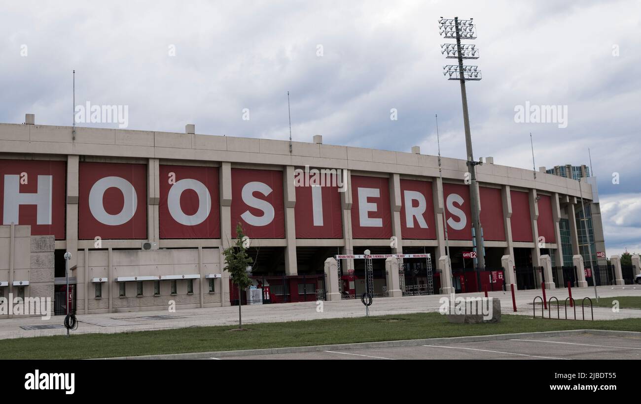 Bloomington, Indiana - 30 maggio 2022: Campus universitario della Indiana University Hoosiers Foto Stock
