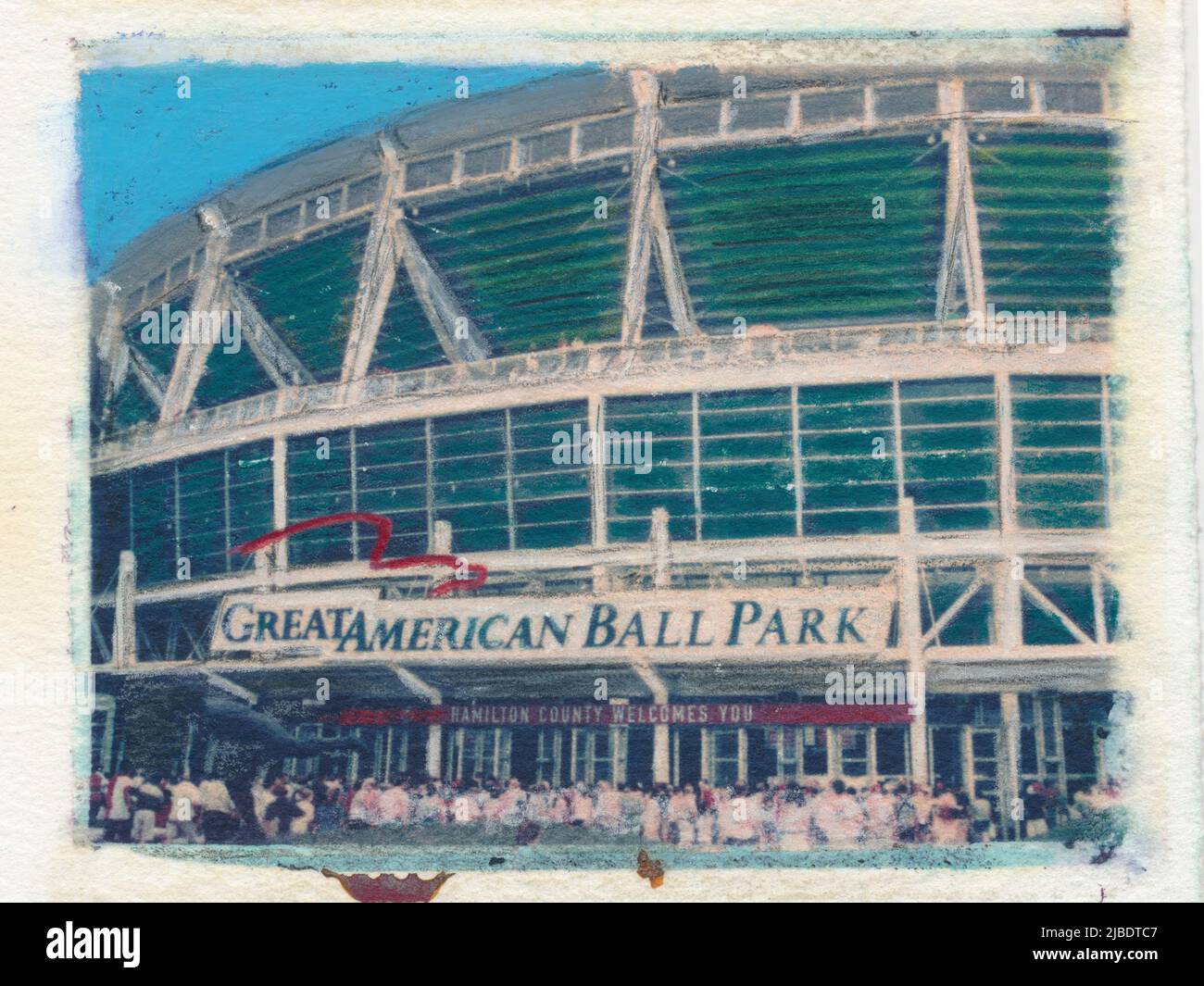 MLB Cincinnati Reds Great American Ballpark Foto Stock