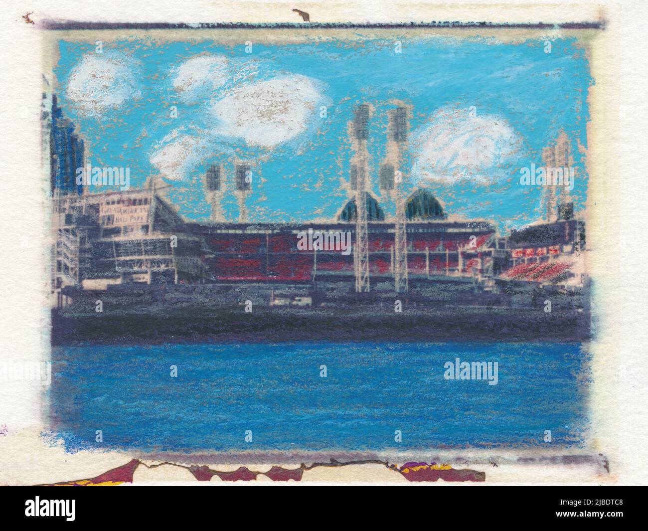 MLB Cincinnati Reds Great American Ballpark Foto Stock