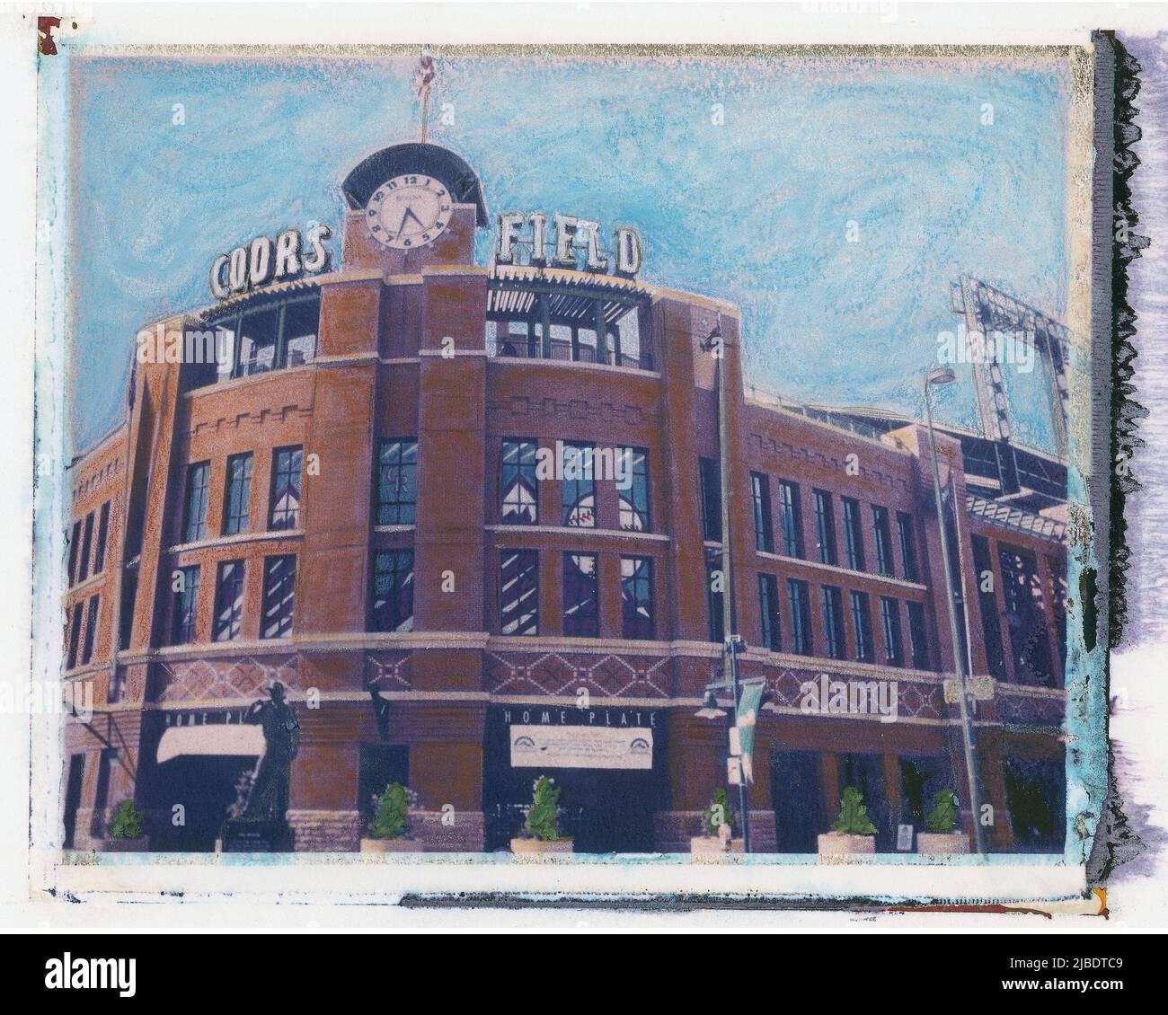 MLB Colorado Rockies Coors Field Foto Stock