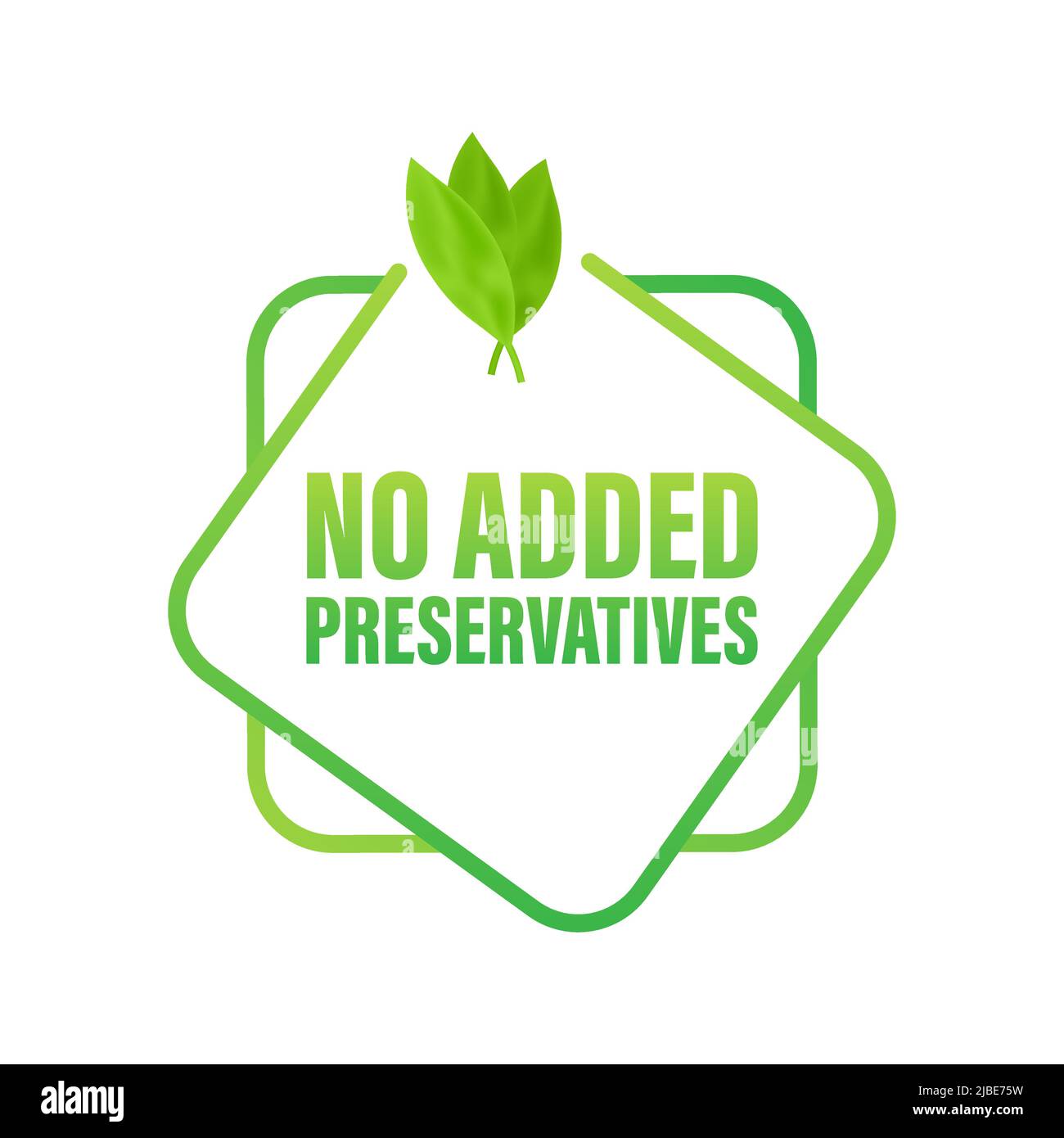 Senza conservanti aggiuntivi, design eccellente per qualsiasi scopo. Illustrazione vettoriale Illustrazione Vettoriale