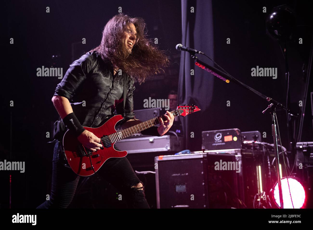 Copenhagen, Danimarca, 05/06/2022, Megadeth vive ad Oslo, Norvegia Foto Stock