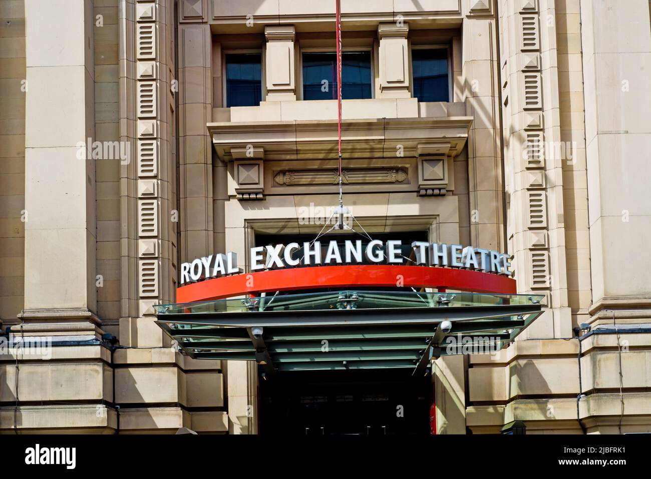 Royal Exchange Theatre, St Annes Square, Manchester, Inghilterra Foto Stock