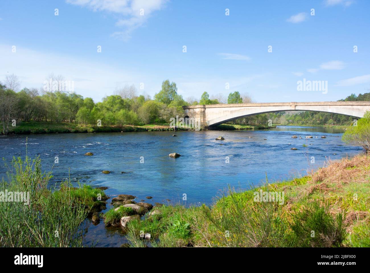 Fiume Spey, Foto Stock