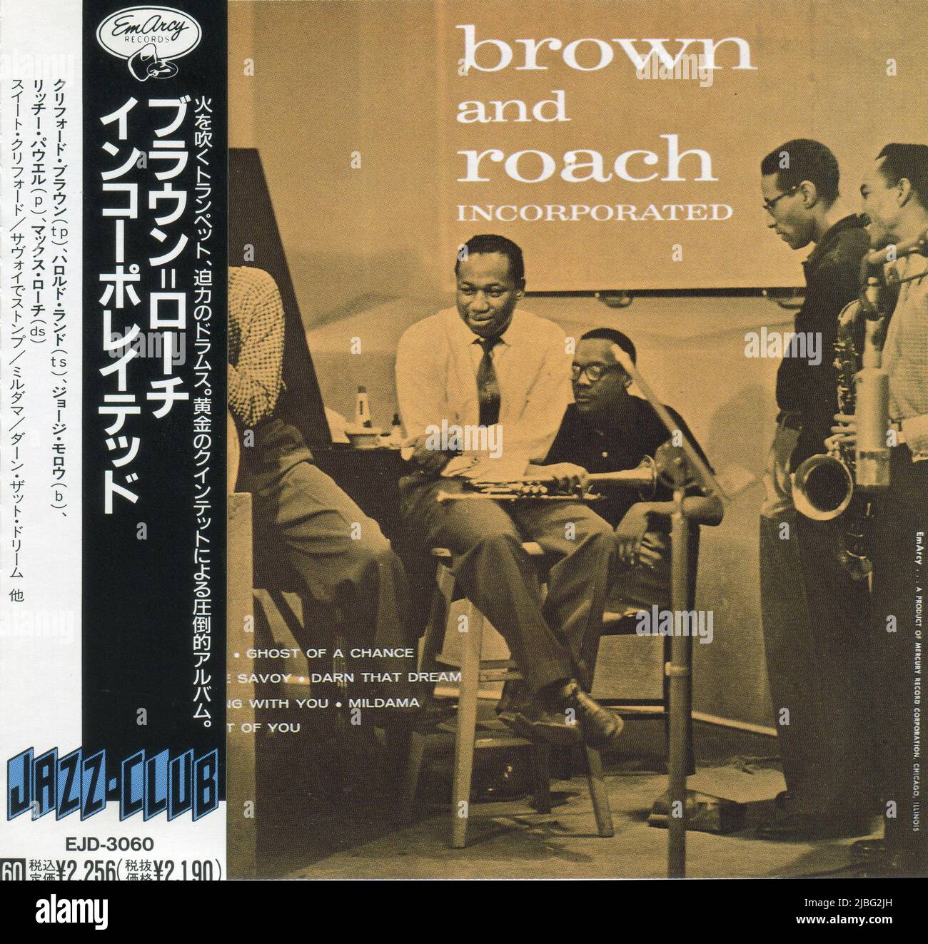 CD: Clifford Brown e Max Roach - BROWN E ROACH INCORPORATED (EJD-3060). Foto Stock