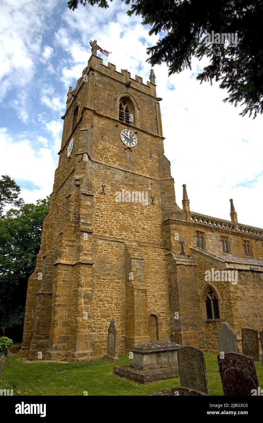 Chiesa dell'Assunzione della Beata Vergine Maria; Tysoe Warwickshire UK Foto Stock