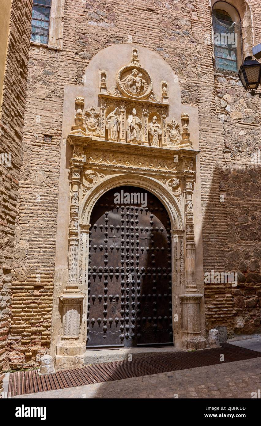 San Clemente monasteryt. Toledo centro, Castilla la Mancha, Spagna. Foto Stock