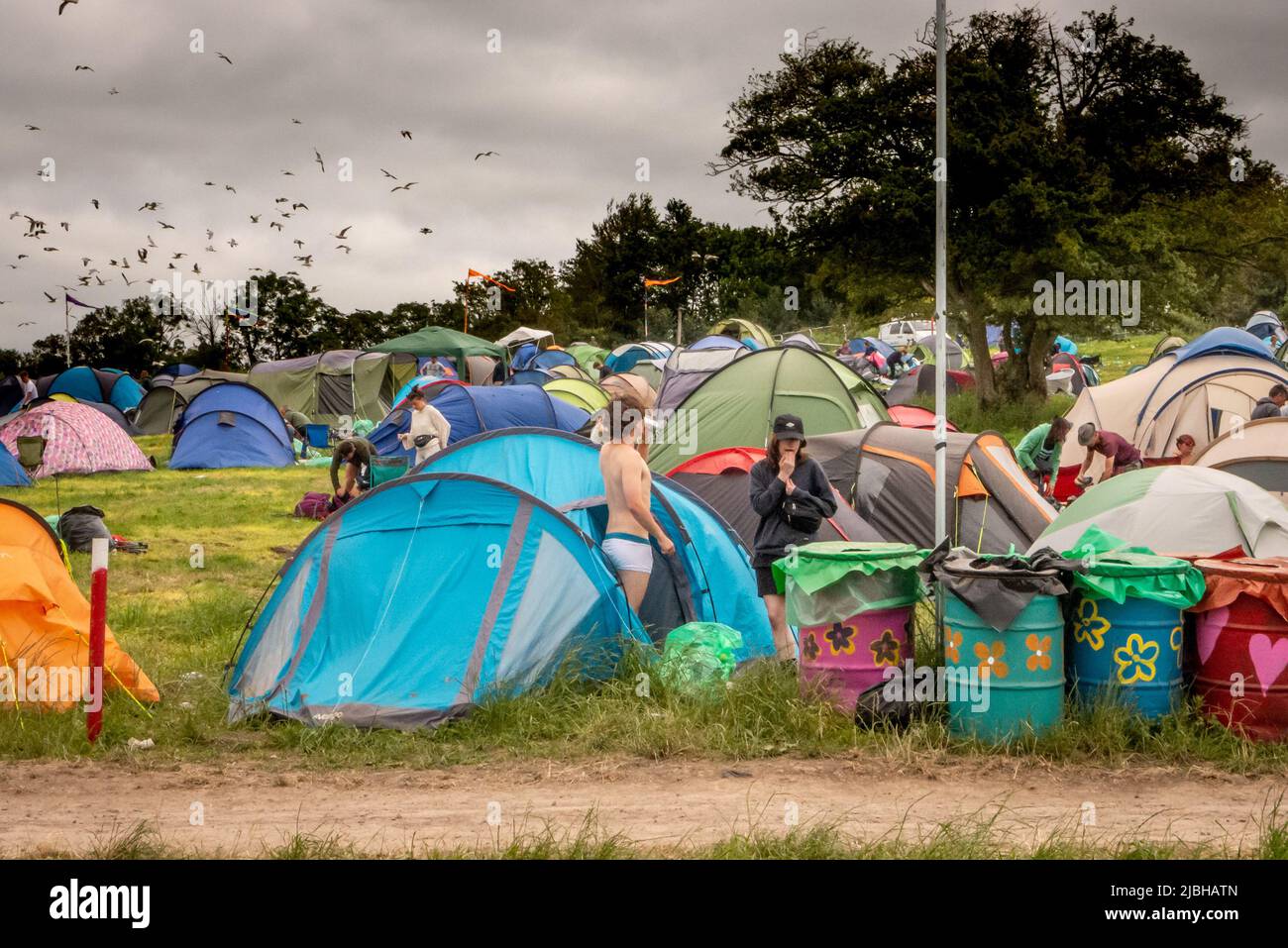 Glastonbury, 26th 2019 giugno: The Glastonbury Festival of Performing Arts Foto Stock