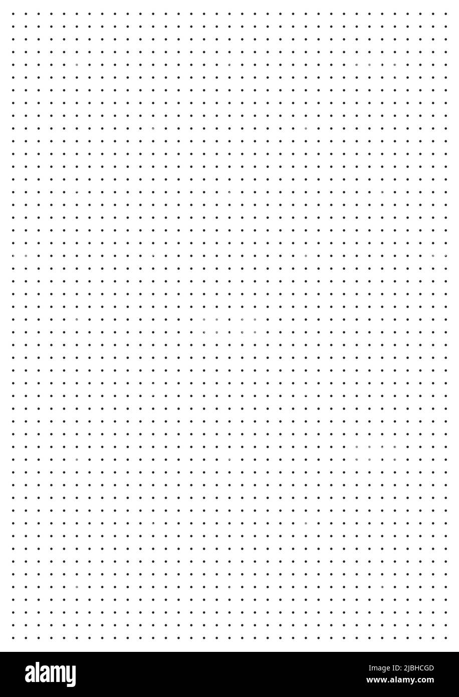 Notebook con griglia vuota foglio di punti grigi su sfondo bianco perfetto  per pianificatore, notebook, scuola, stampa A5 fogli bianco nero motivo  senza cuciture con Immagine e Vettoriale - Alamy