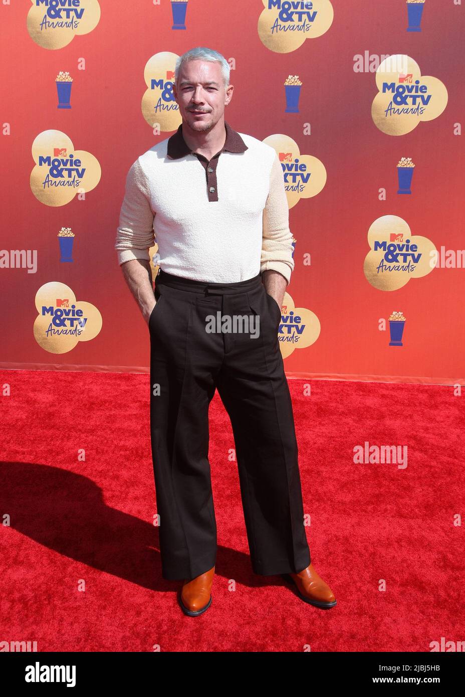 Diplo partecipa ai 2022 MTV Movie & TV Awards al Barker Hangar il 05 giugno 2022 a Santa Monica, California. Foto: Crash/imageSPACE Foto Stock