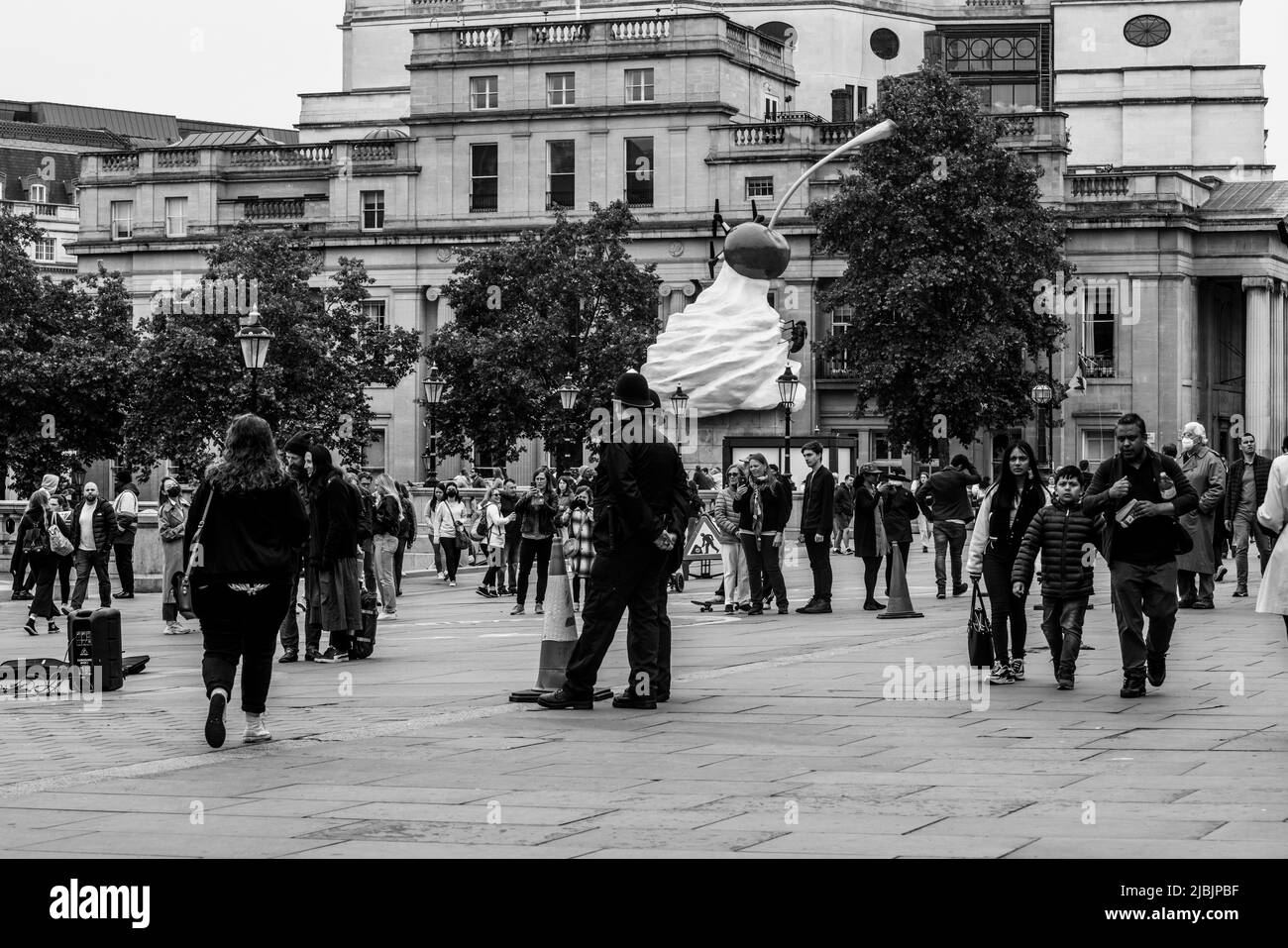 London The Mall e il Platinum Jubilee Foto Stock