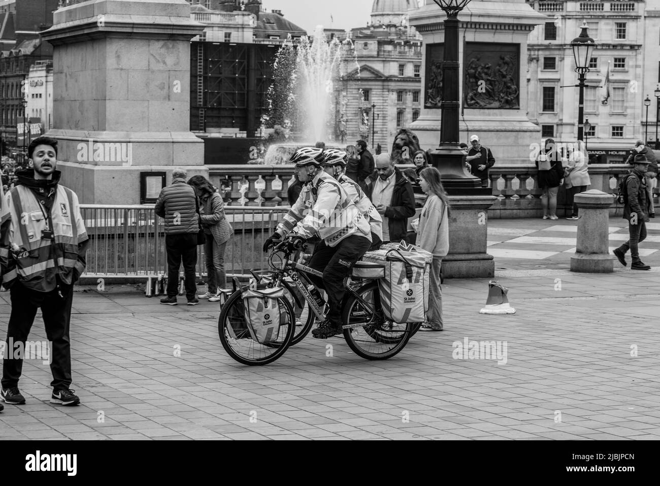 London The Mall e il Platinum Jubilee Foto Stock