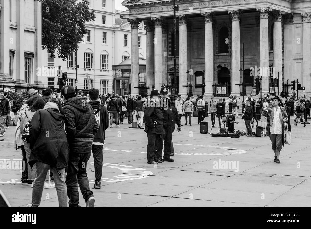 London The Mall e il Platinum Jubilee Foto Stock