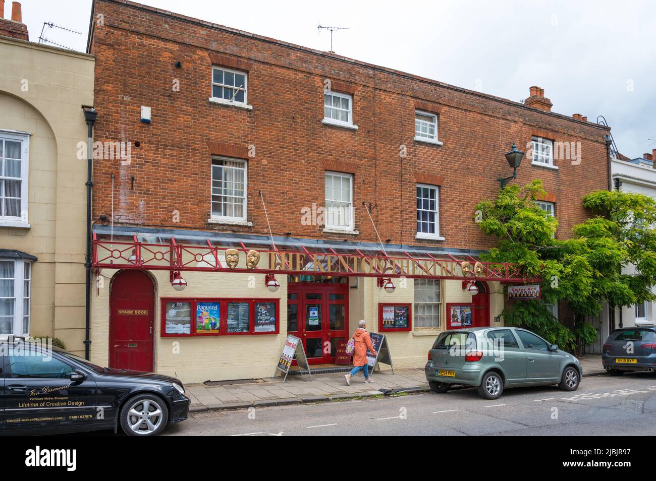 Facciata esterna del Kenton Theatre, un teatro e edificio classificato di grado II a New Street, Henley on Thames, Oxfordshire, Inghilterra, Regno Unito. Foto Stock