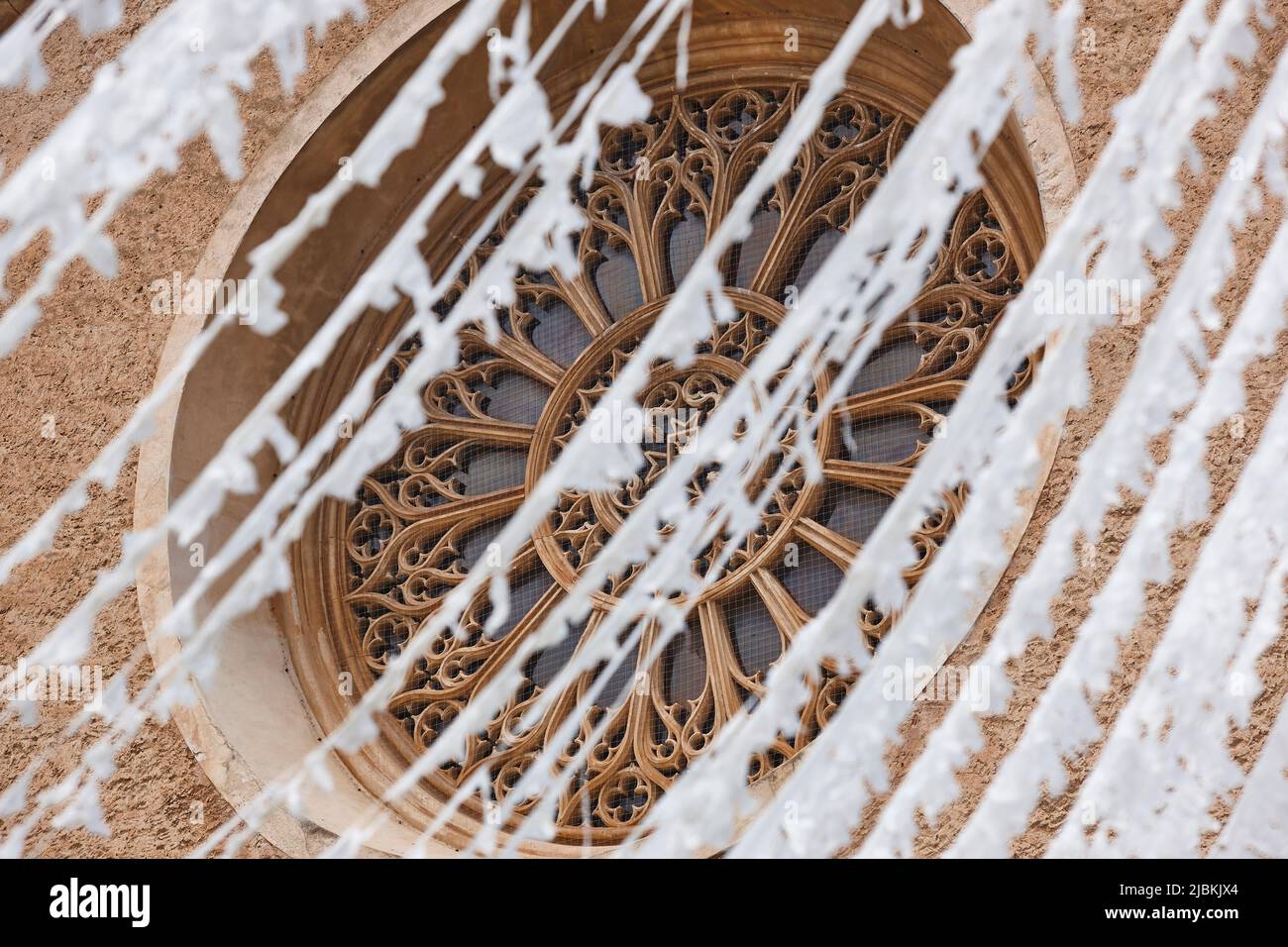 Giornata di festa nell'isola di Maiorca. Pollensa villaggio. Spagna Foto Stock