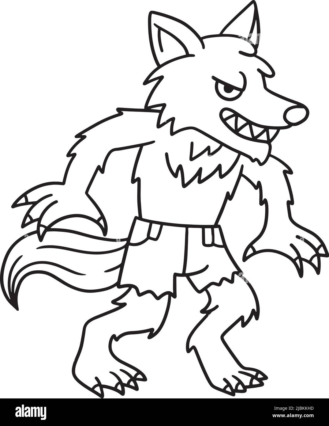 Disegni Da Colorare Di Un Branco Di Lupi Mannari
