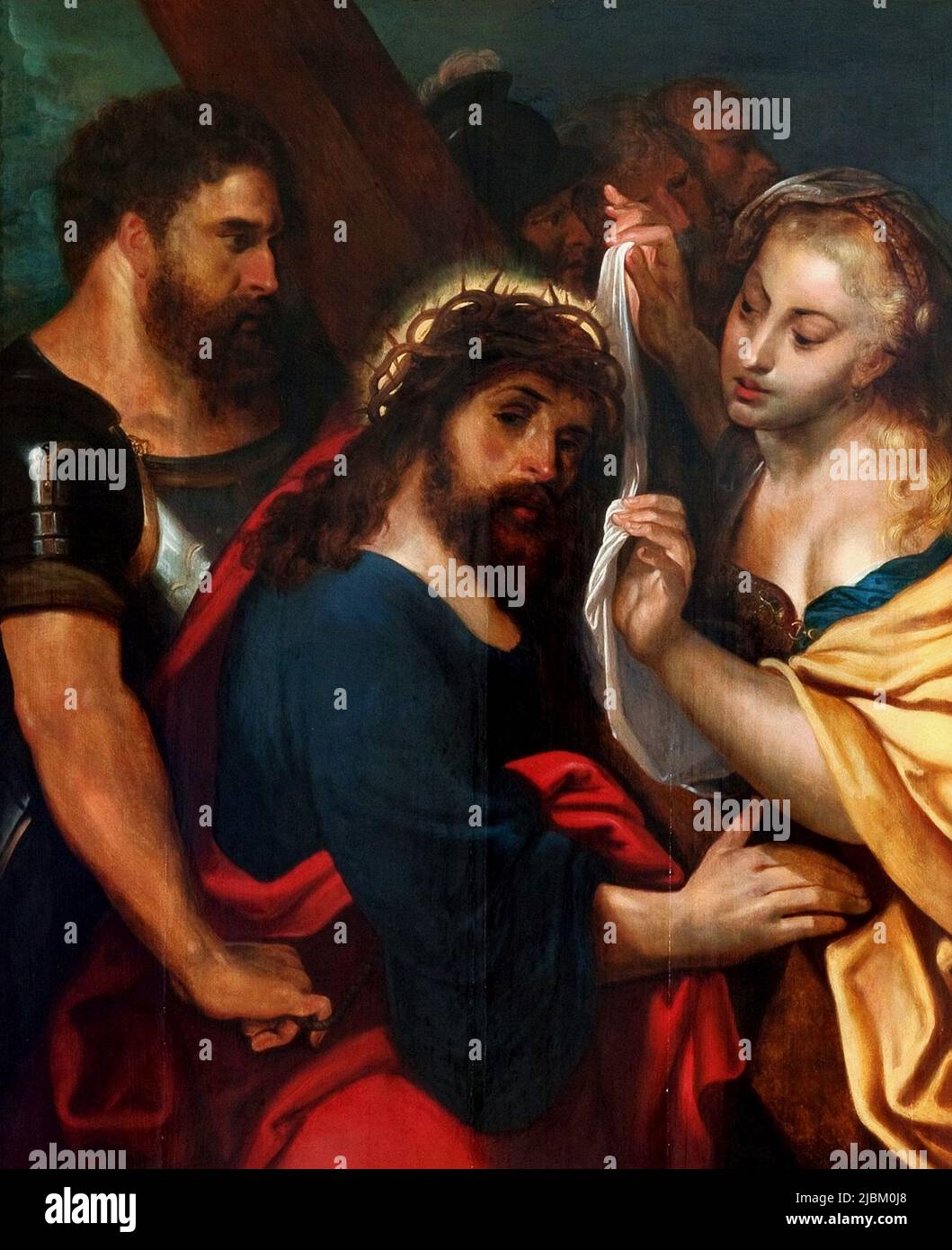 Cristo che porta la croce dalla bottega di Pietro Paolo Rubens (1577–1640) Foto Stock