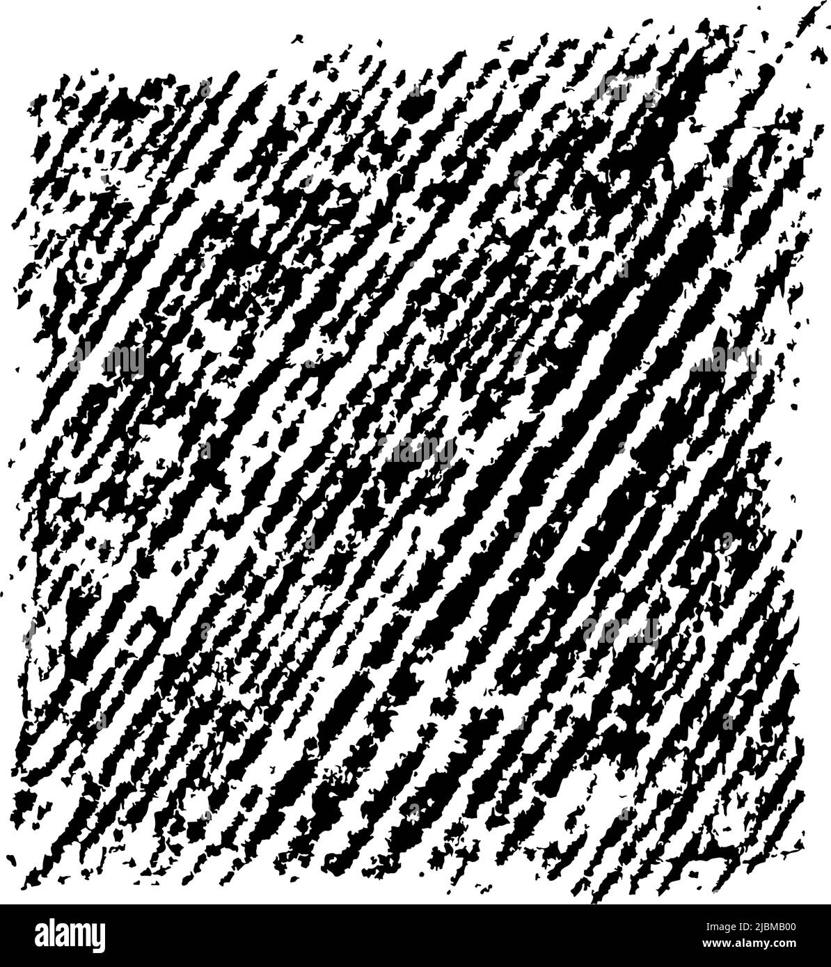 Grunge sfondo quadrato disegnato a mano con texture. Illustrazione Vettoriale